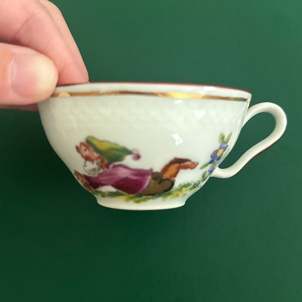 Thomas Germany Fairy Tale Plate Teacup Set Multicolor Excellent Hand Painted - Picture 5 of 16